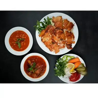 Rice With Chicken Shawarma